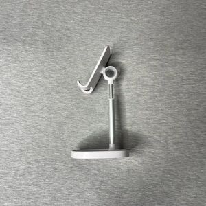 Divi White and Silver Adjustable Cell Phone Stand